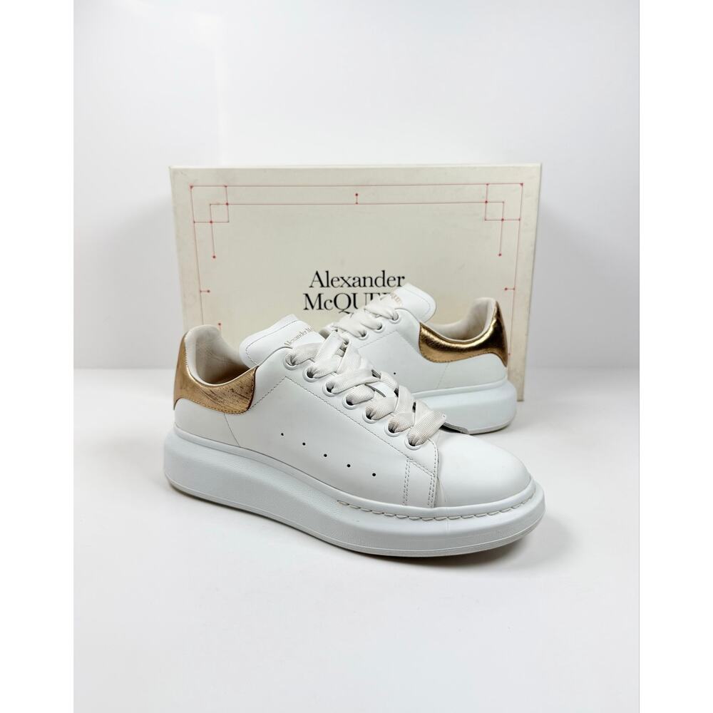 Size 41EU/8US - Alexander McQueen White Gold - Picture 2 of 11